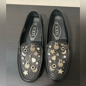 Tod's Black Driving Shoes Special Edition